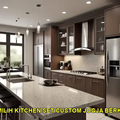 Bagaimana Cara Memilih Kitchen Set Custom di Jogja Yang Tepat
